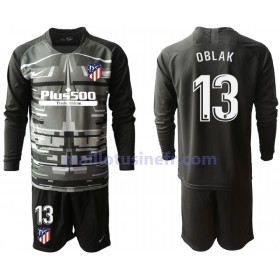 Maillot de Foot Atlético Madrid OBLAK 13 IV Gardien 2019-20 Manches Longues - Enfant